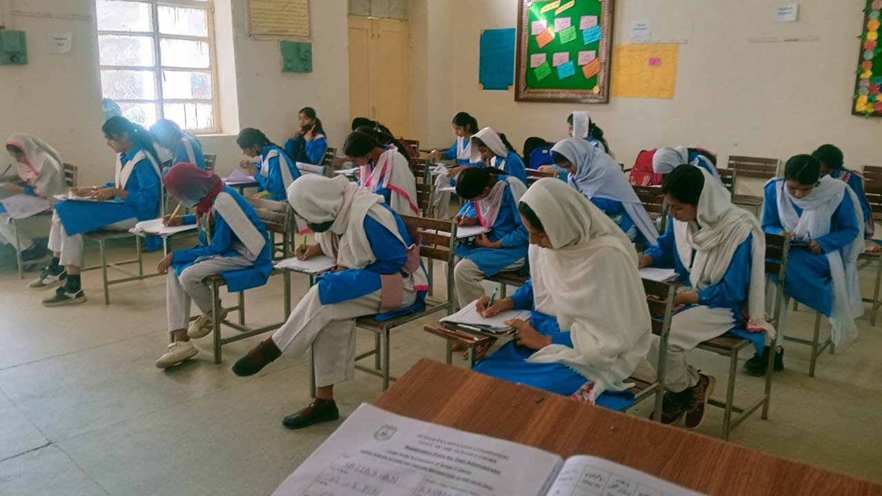 PECTAA research and assessment activity in a Punjab classroom